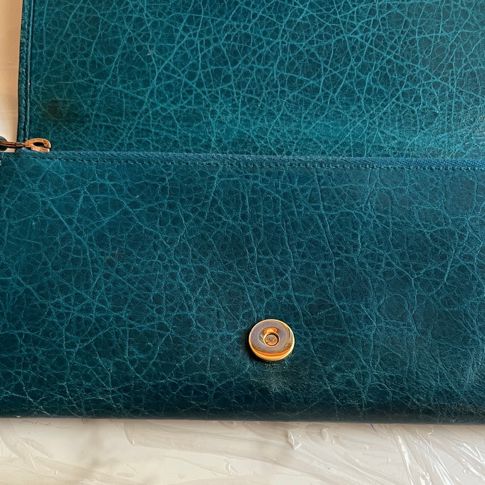 Balenciaga Continental Lambskin Leather Wallet - Picture 5 of 15